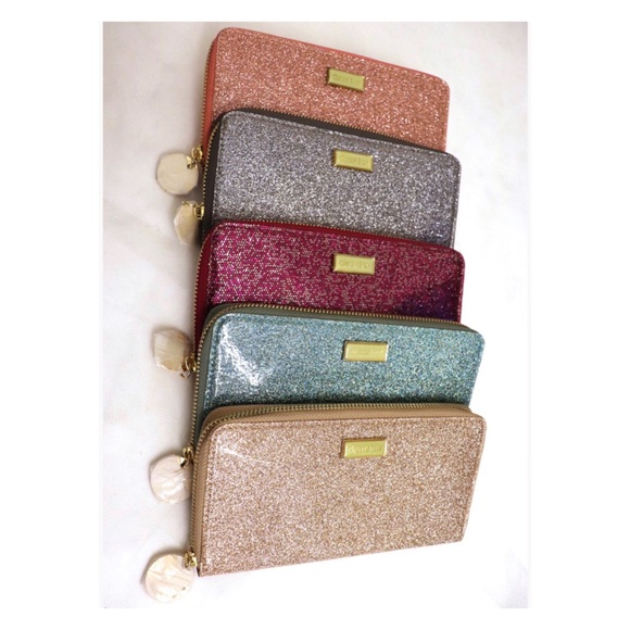 Deux Lux Handbags - Glitter Continental Wallets